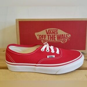Classic Red Vans